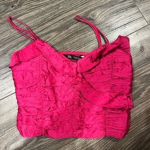Zara Ruffle Top